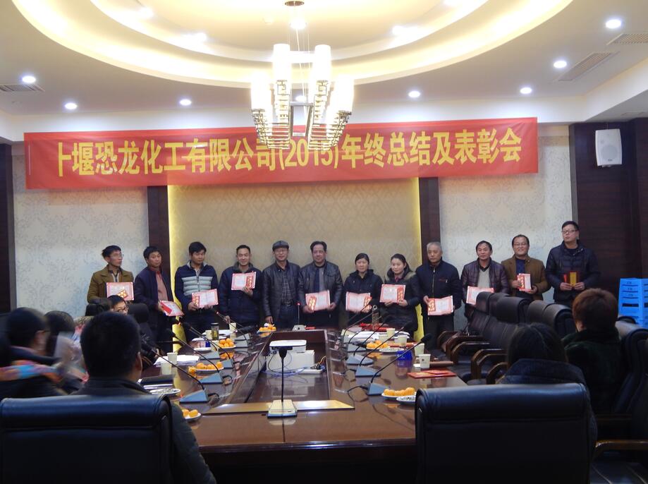 十堰恐龍自行車綠道施工團(tuán)隊年終終結(jié)表彰會